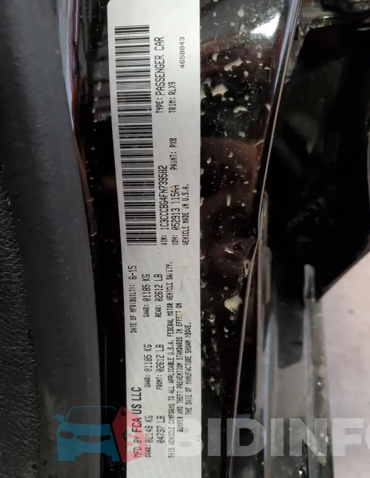 1C3CCCBG4FN739582 Photo# 13
