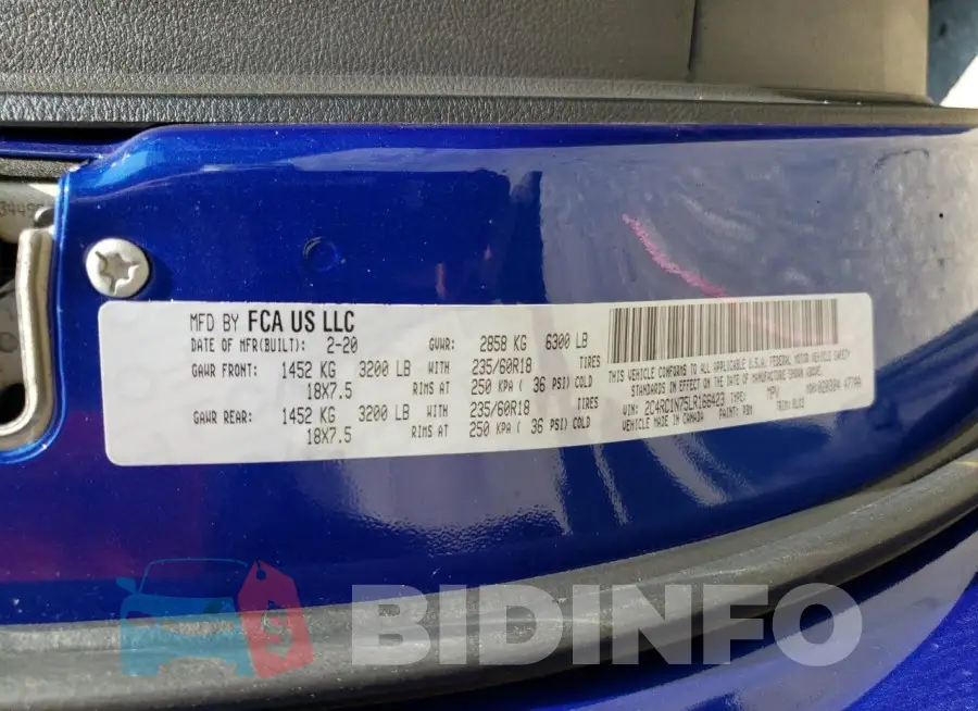 2C4RC1N75LR166423 Photo# 13
