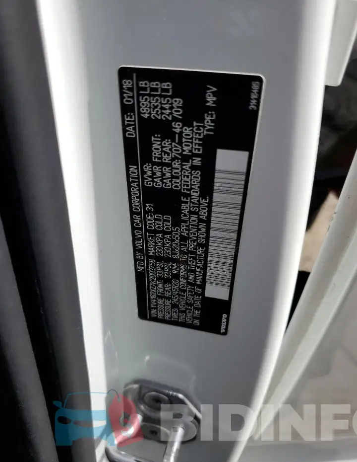YV4162XZ7K2003758 Photo# 13