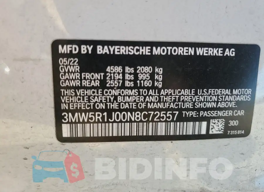 3MW5R1J00N8C72557 Photo# 12