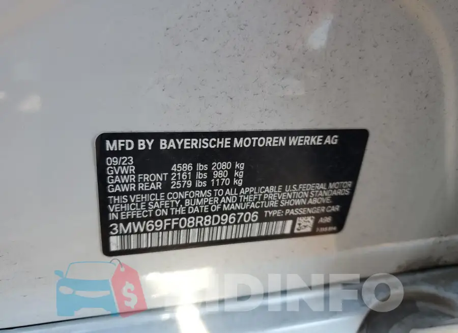 3MW69FF08R8D96706 Photo# 12