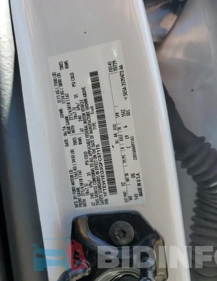 1FTEW1EG3GFC57175 Photo# 12