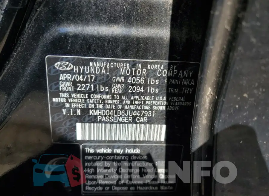 KMHD04LB6JU447931 Photo# 12