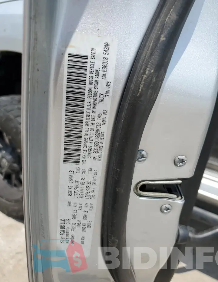 3C6UR5DL0GG284512 Photo# 12