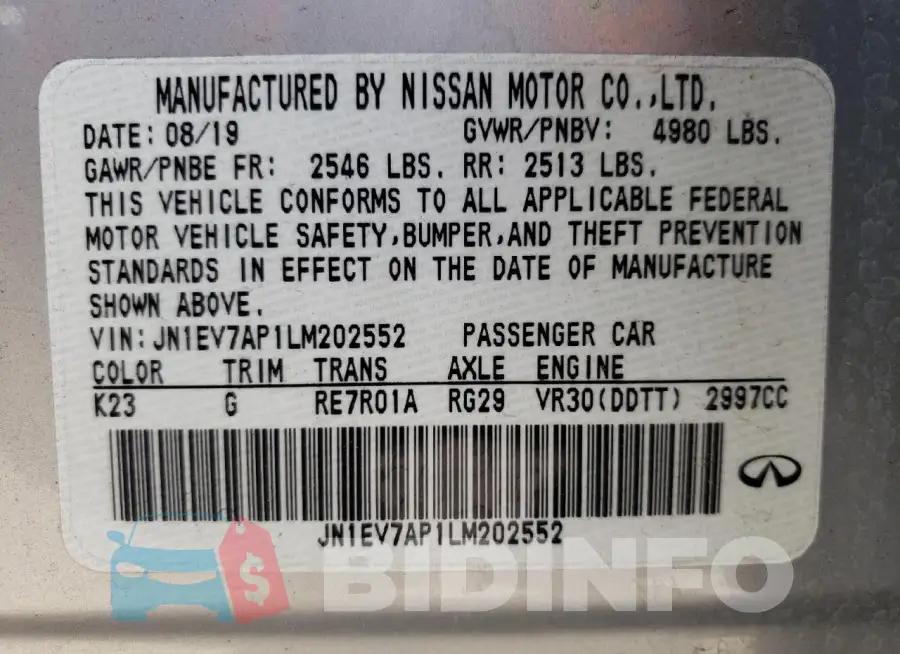 JN1EV7AP1LM202552 Photo# 12