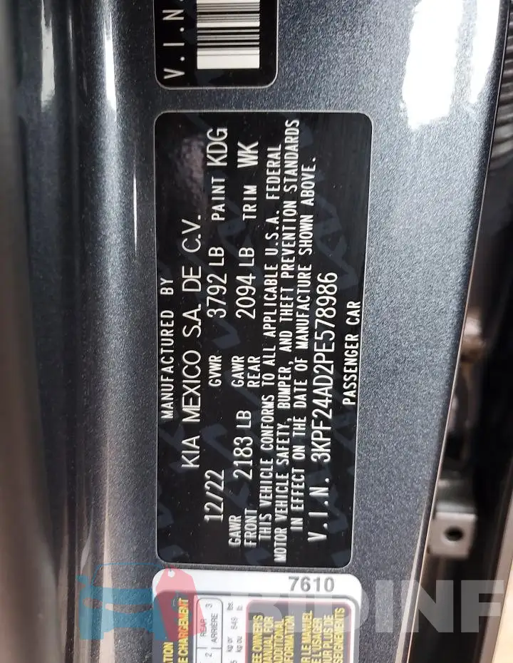 3KPF24AD2PE578986 Photo# 12