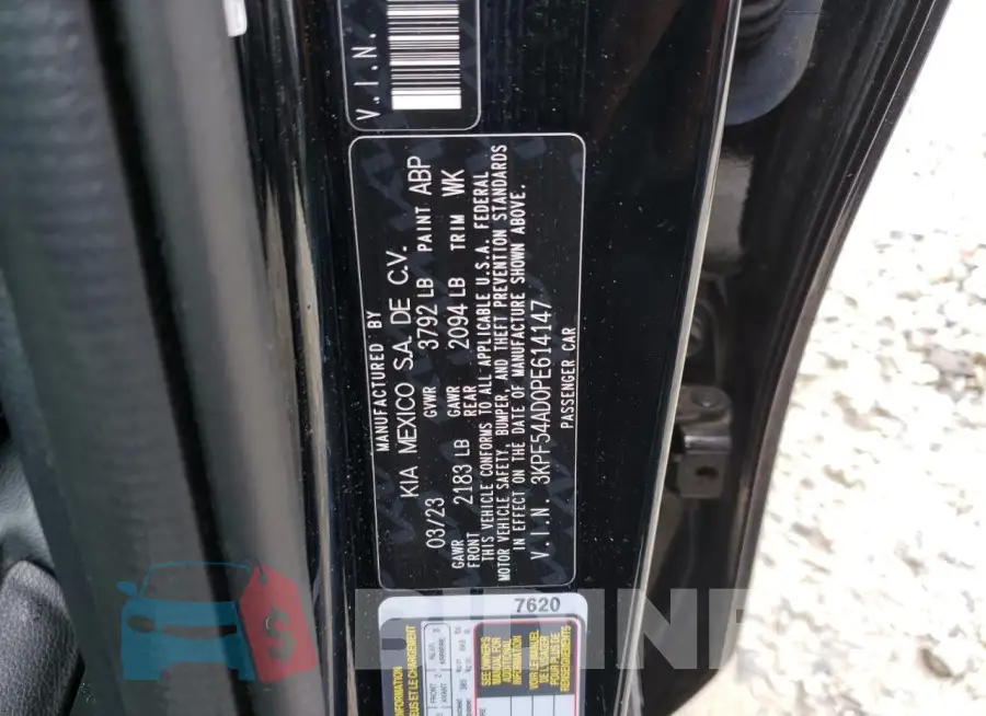 3KPF54AD0PE614147 Photo# 12