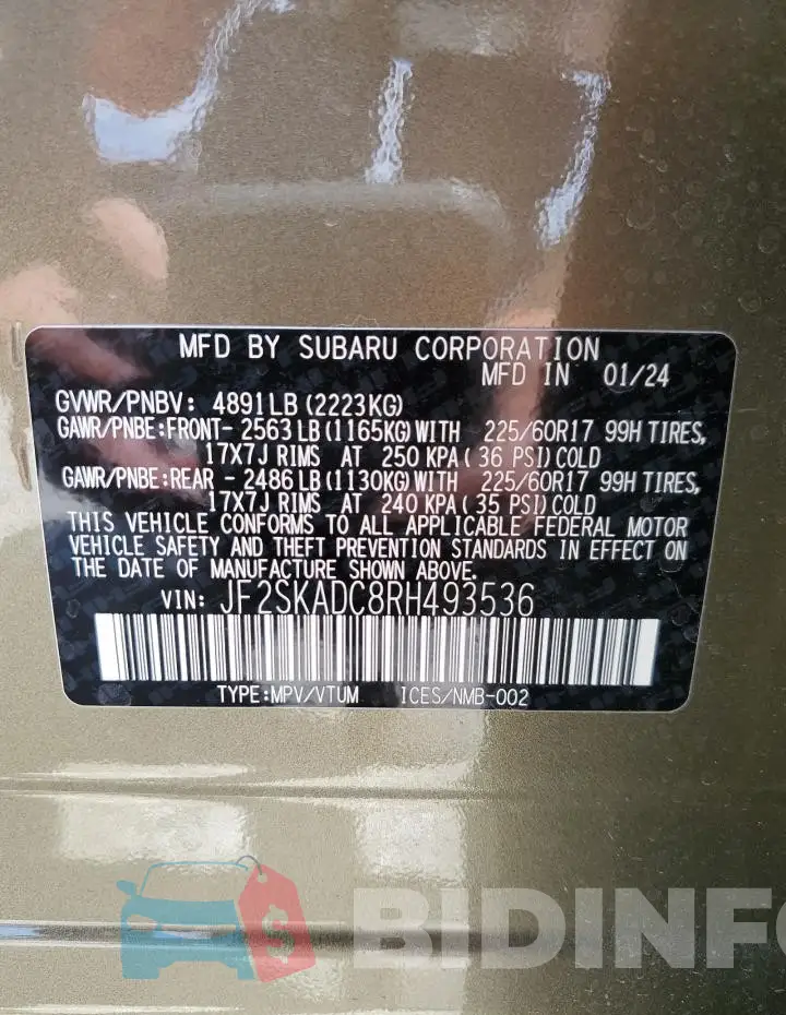 JF2SKADC8RH493536 Photo# 13