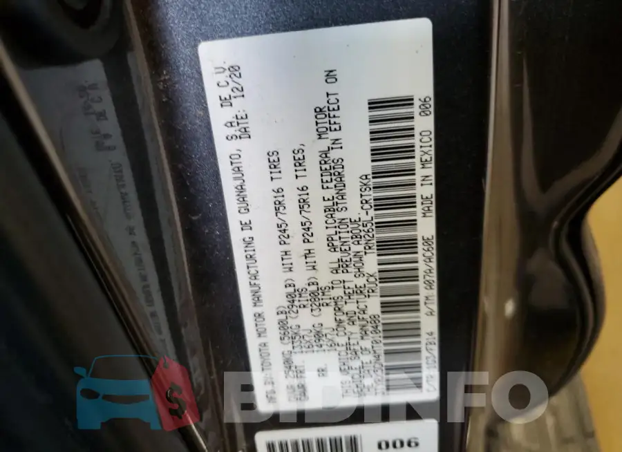 3TYRX5GN4MT010488 Photo# 12