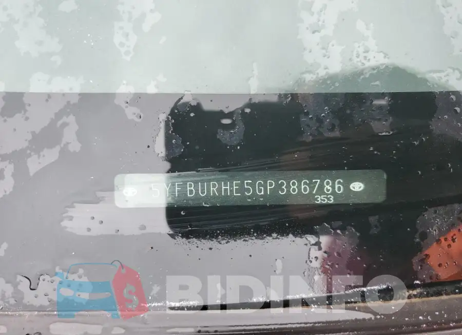 5YFBURHE5GP386786 Photo# 12