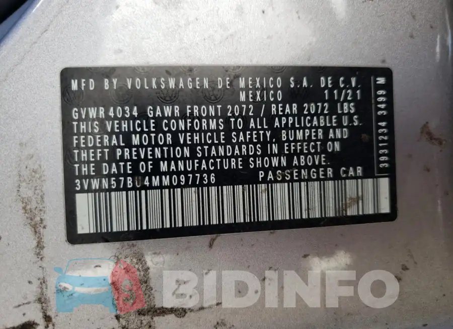 3VWN57BU4MM097736 Photo# 12