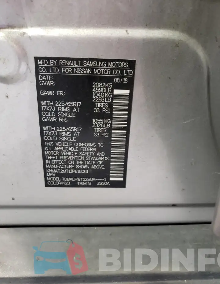 KNMAT2MT1JP618061 Photo# 13