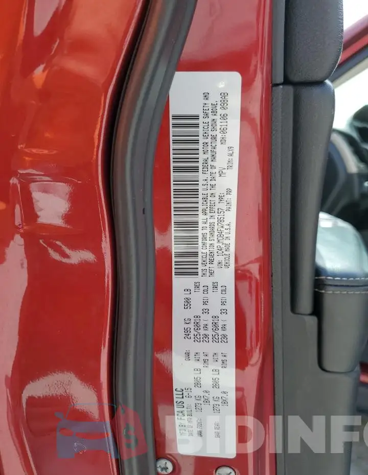1C4PJMDB4FW785157 Photo# 13