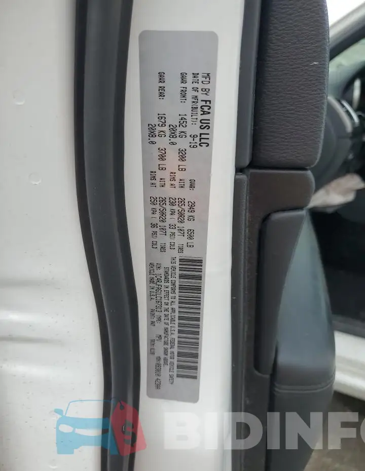 1C4RJFAG1LC167313 Photo# 13