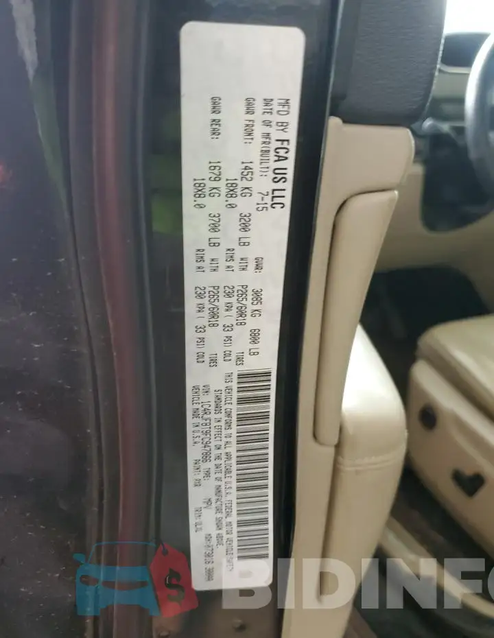 1C4RJFBT9FC947866 Photo# 12