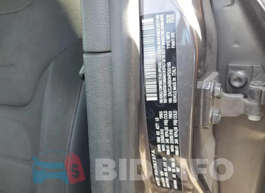 ZACCJABB3HPE93189 Photo# 13