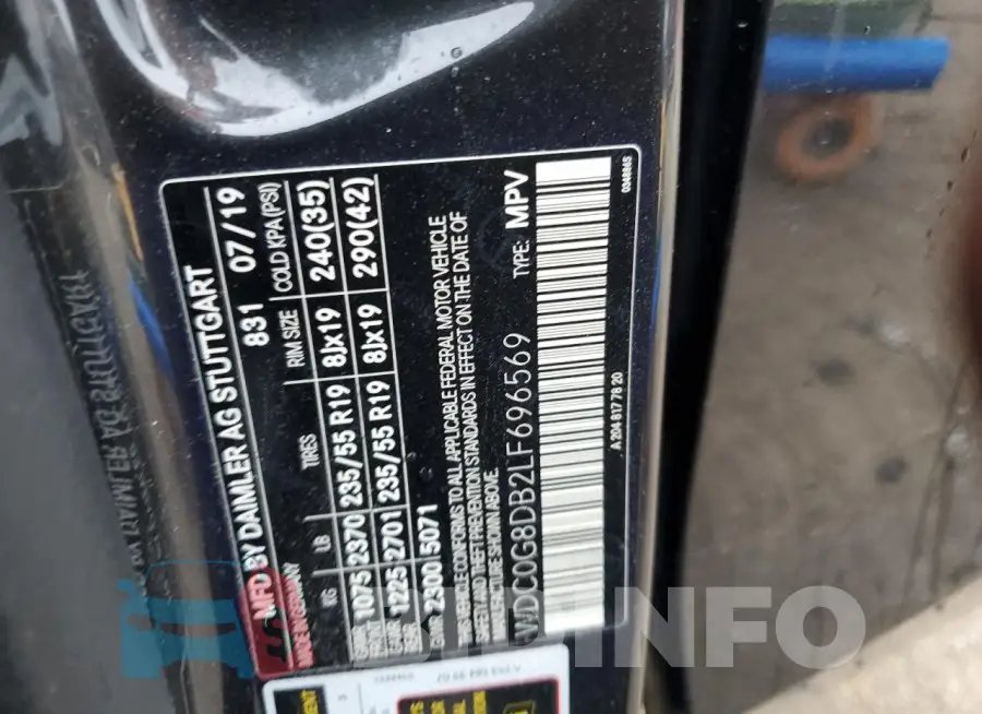 WDC0G8DB2LF696569 Photo# 12