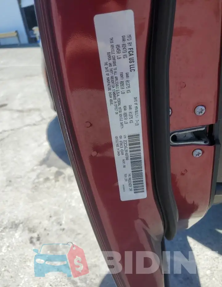 2C3CDXGJ9KH687040 Photo# 12