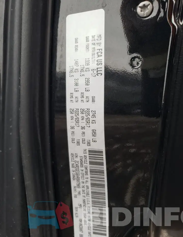 2C4RDGEG6HR807909 Photo# 13