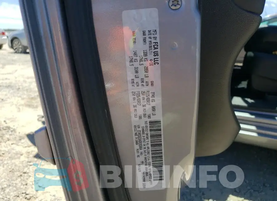 2C4RDGEGXGR353064 Photo# 14