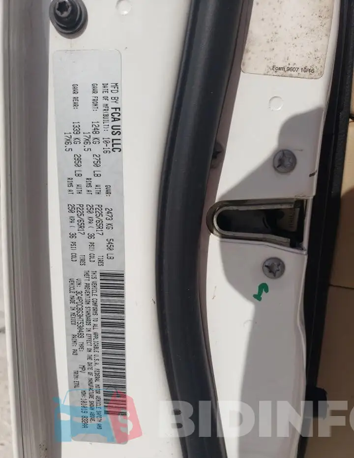 3C4PDCBG3HT530489 Photo# 14