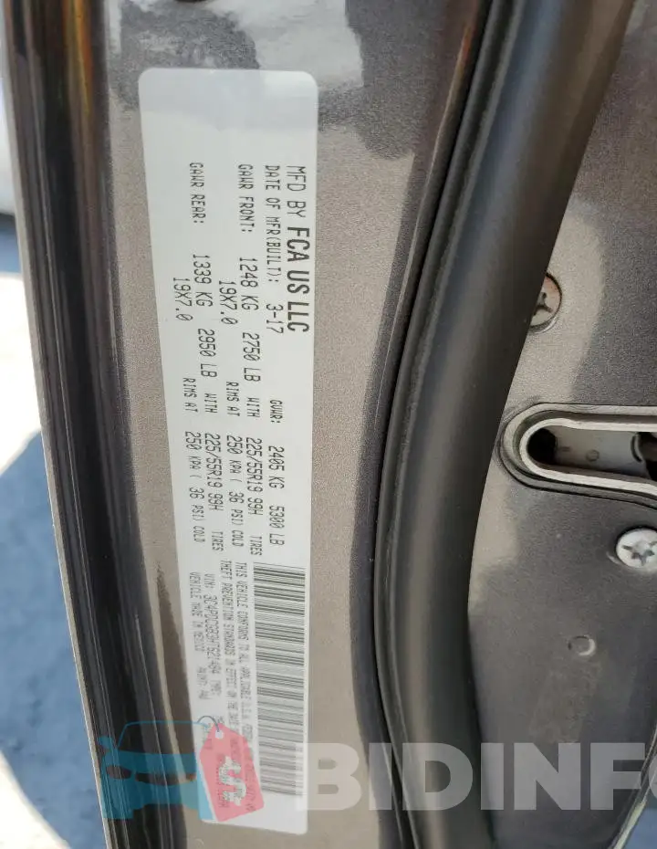 3C4PDCGB3HT621484 Photo# 14