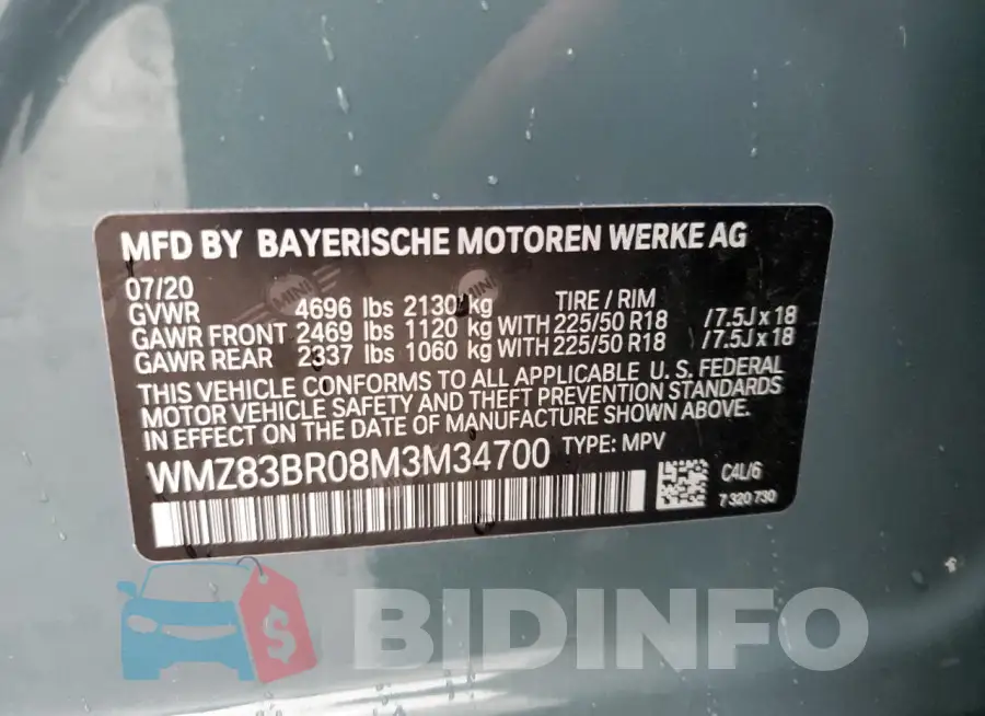 WMZ83BR08M3M34700 Photo# 12