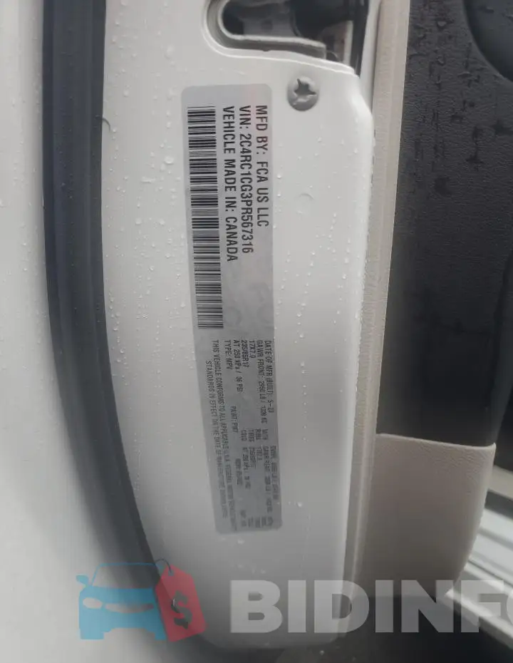 2C4RC1CG3PR567316 Photo# 14