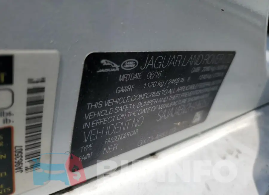 SAJAJ4BV2HA963507 Photo# 12