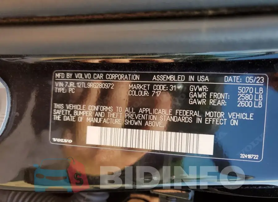 7JRL12TL9RG280972 Photo# 13