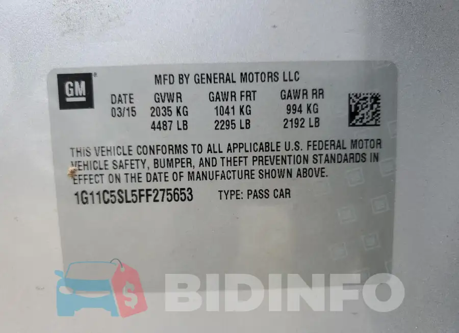 1G11C5SL5FF275653 Photo# 12