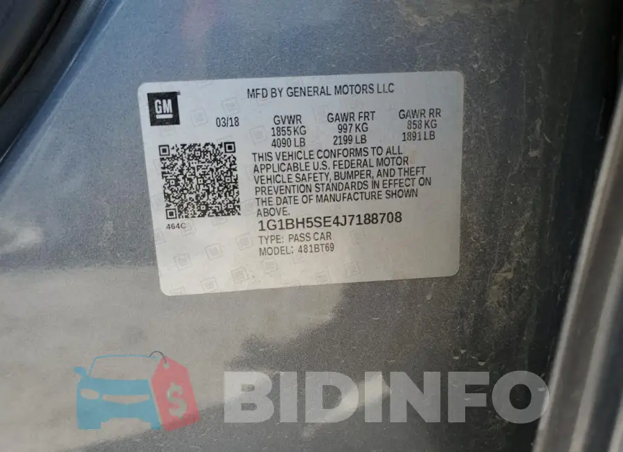 1G1BH5SE4J7188708 Photo# 12