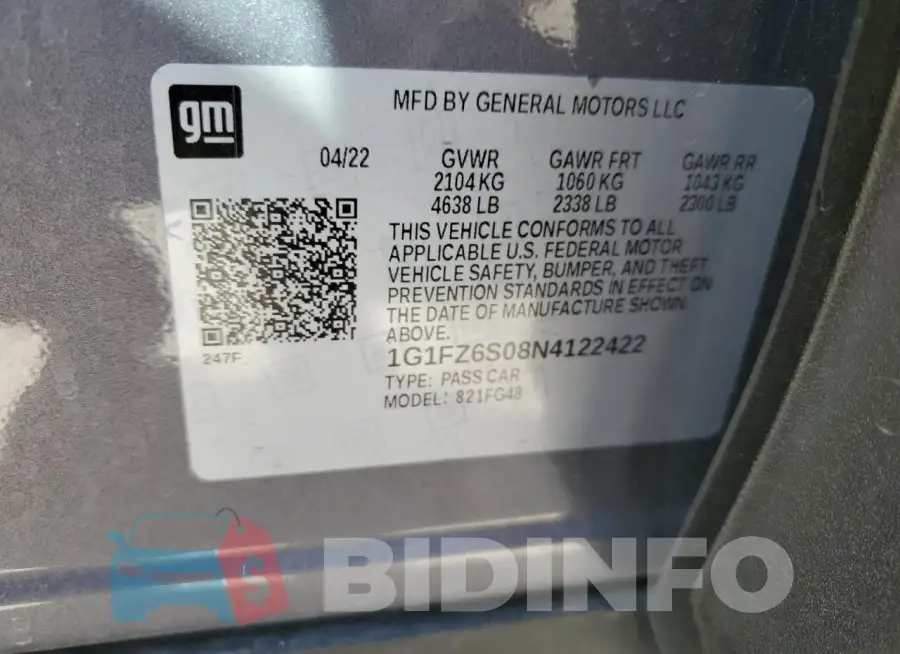 1G1FZ6S08N4122422 Photo# 12