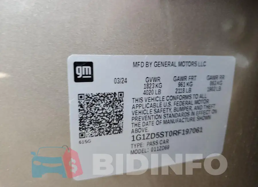 1G1ZD5ST0RF197061 Photo# 13