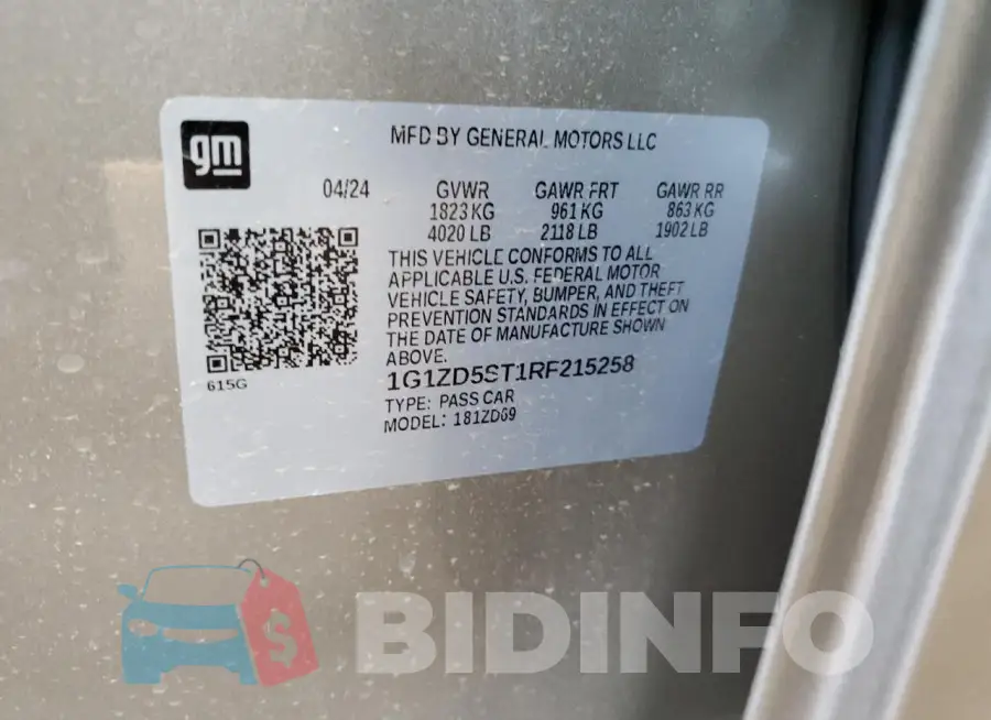 1G1ZD5ST1RF215258 Photo# 12