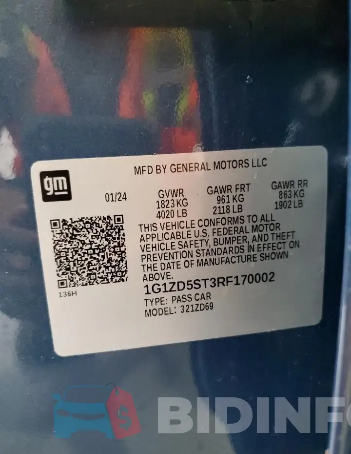 1G1ZD5ST3RF170002 Photo# 12