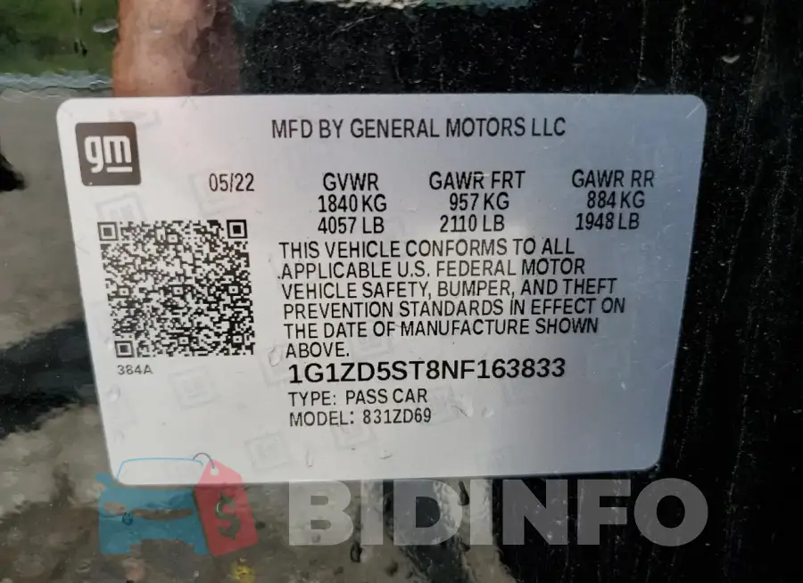1G1ZD5ST8NF163833 Photo# 12