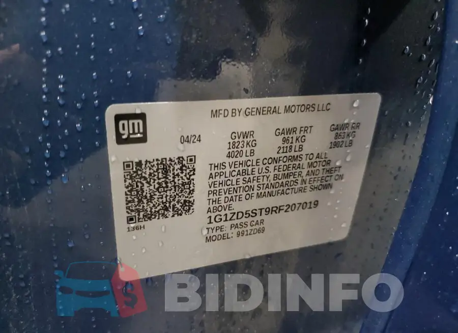 1G1ZD5ST9RF207019 Photo# 13
