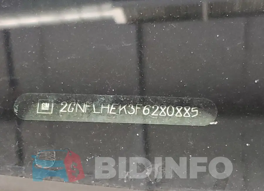 2GNFLHEK3F6280885 Photo# 13