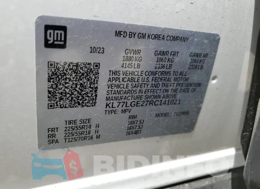 KL77LGE27RC141021 Photo# 13