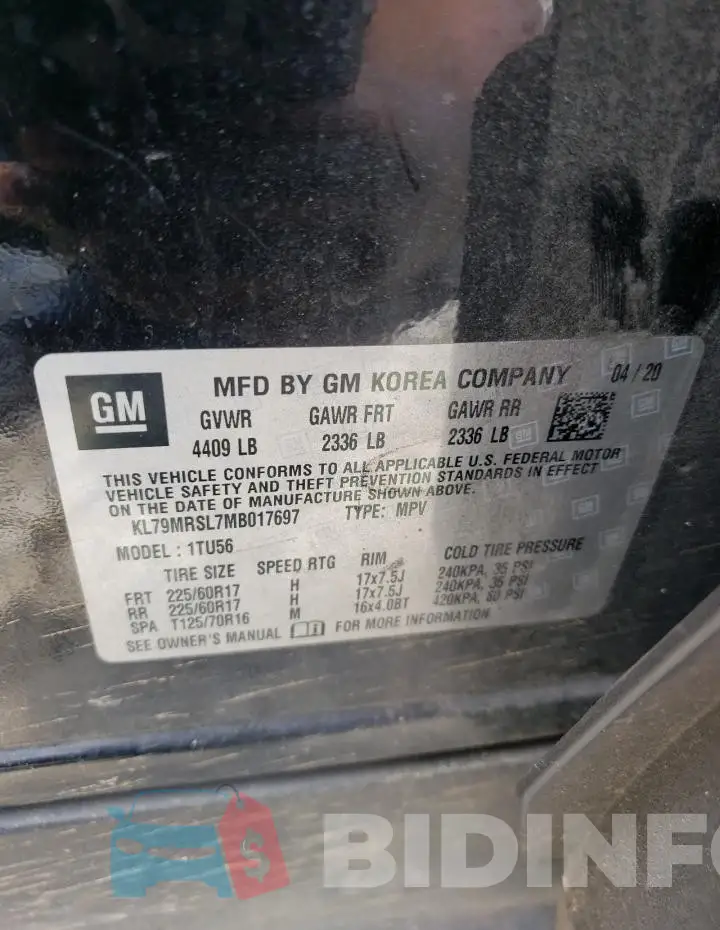 KL79MRSL7MB017697 Photo# 14
