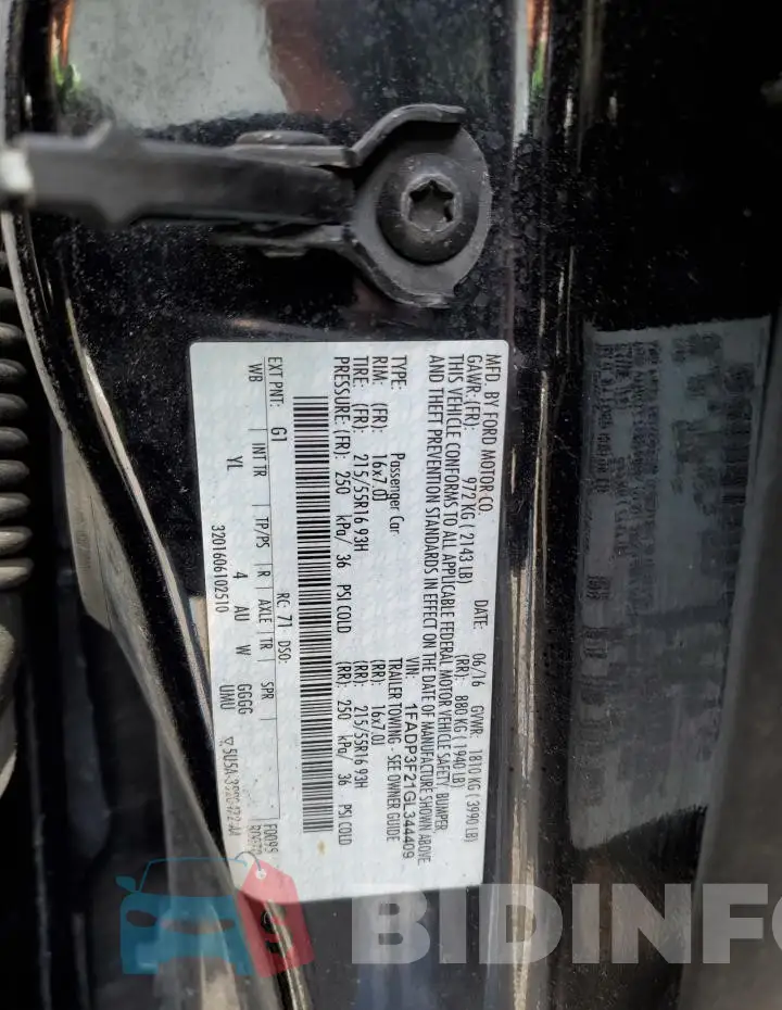 1FADP3F21GL344409 Photo# 12