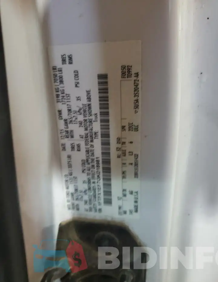 1FTFX1EF7GKD18981 Photo# 12