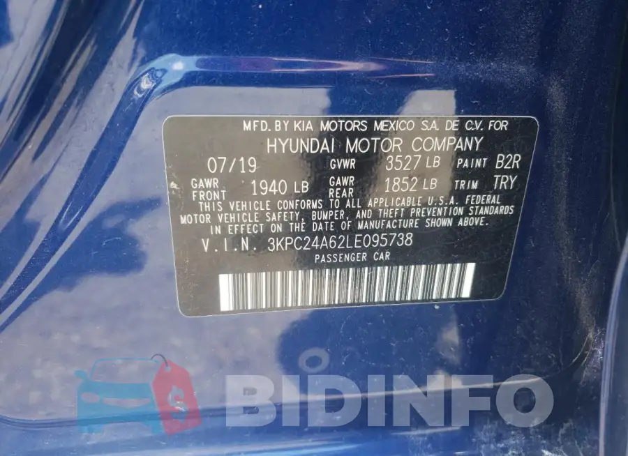 3KPC24A62LE095738 Photo# 13