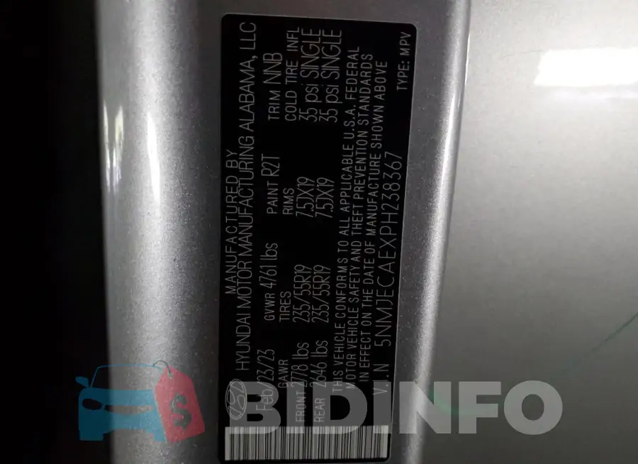 5NMJECAEXPH238367 Photo# 14