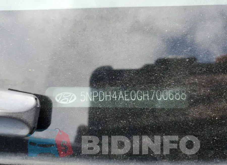 5NPDH4AE0GH700688 Photo# 12