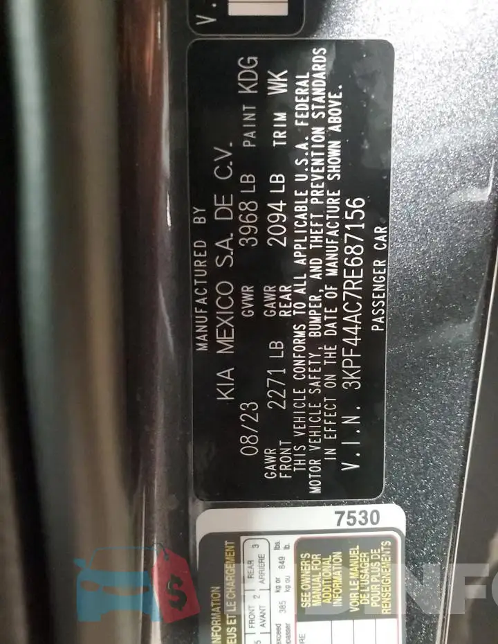 3KPF44AC7RE687156 Photo# 12