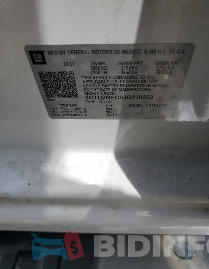 3GTU2NEC9JG210203 Photo# 12