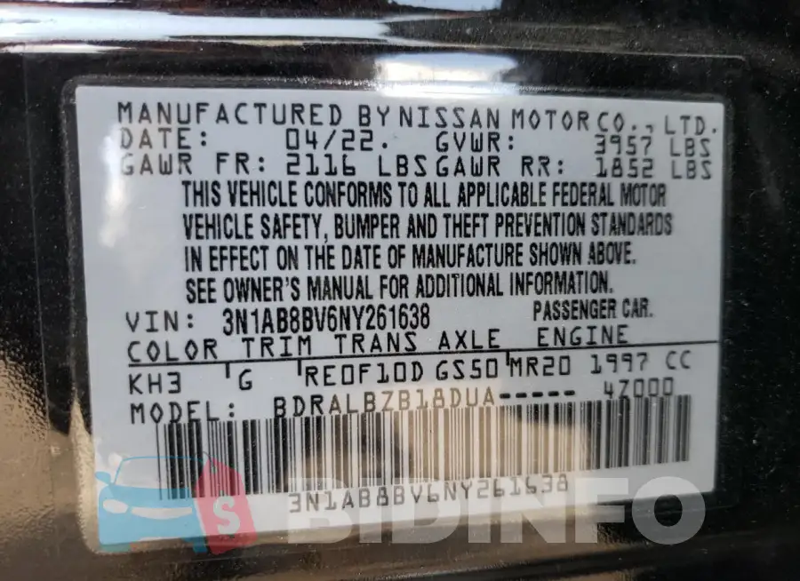 3N1AB8BV6NY261638 Photo# 12