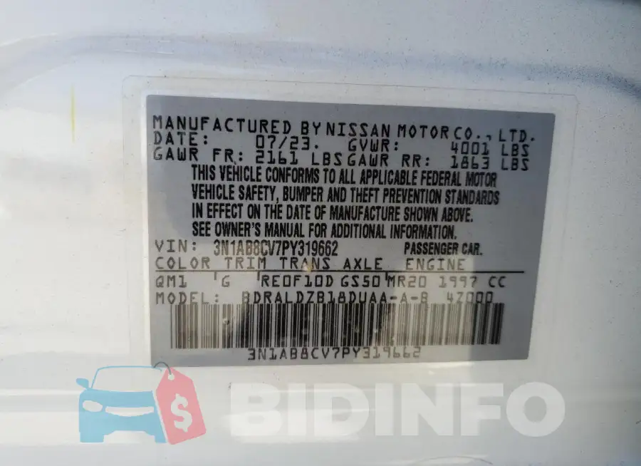 3N1AB8CV7PY319662 Photo# 12
